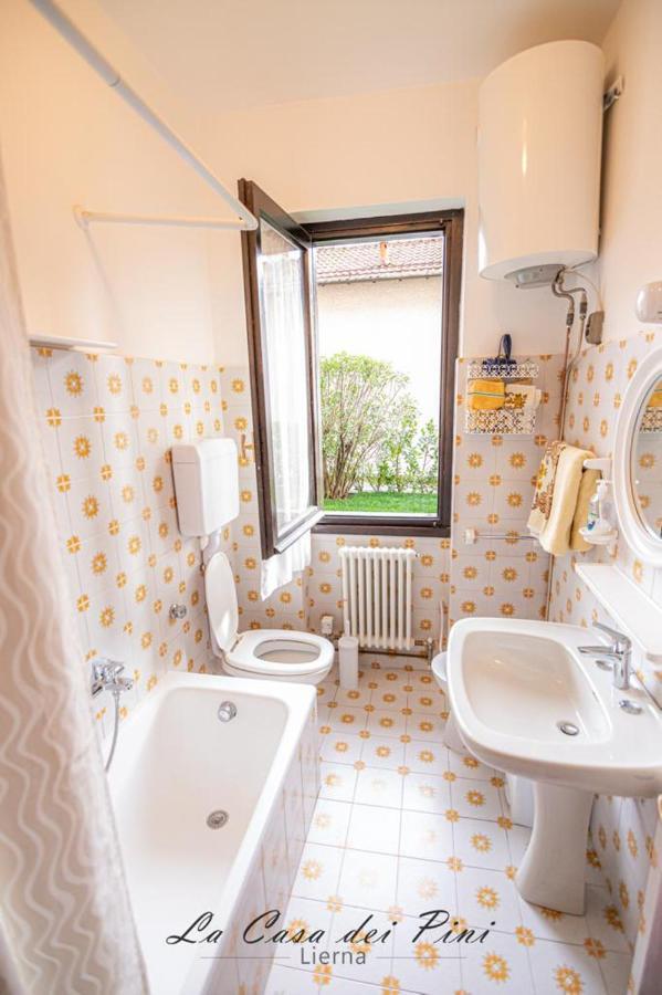 La Casa Dei Pini Lägenhet Lierna Exteriör bild